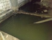 أهالى شارع الحديد والصلب بالعجمى يشكون تسرب مياه الصرف الصحى
