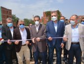 محافظ الغربية ونائبة يفتتحان محطتين للصرف بقريتى ابو جاعور وكفر المنشى (صور)