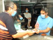 صور.. إجراءات وقائية مشددة في نقابة المهندسين بالإسكندرية للوقاية من كورونا