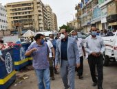 محافظ أسوان يوجه برفع كافة الإشغالات فى شوارع المحافظة خلال جولة ميدانية