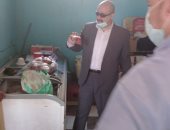 تحرير 20 مخالفة وضبط ألعاب نارية ولحوم غير صالحة للاستهلاك الآدمى بمركز المنيا