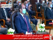 الرئيس السيسى ينصح المصريين: "عليكم بالرياضة والأطعمة لتزويد المناعة"