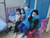 صور.. المدينة الجامعية بالغربية تحتفل بتعافى 357 حالة من كورونا