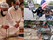صور.. العالم هذا المساء.. بالكمامات والمطهرات.. الآلاف حول العالم يؤدون الجمعة الأخيرة من رمضان.. مؤيدو ترامب يتظاهرون لدعم الرئيس الأمريكى فى ميشيجان.. وأثار كارثية لإعصار أمفان فى الهند