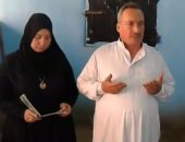 "اليوم السابع" أمام قبر الشهيد ملازم أول أحمد حسانين أحد أبطال معركة البرث