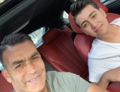 شاهد أحدث إطلالات عصام الحضري مع نجله ياسين