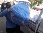 إسعاف أسوان يتسلم 3000 بدلة واقية لاستخدامها فى نقل حالات كورونا