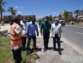 محافظ بورسعيد: تكثيف أعمال النظافة وحملات التطهير والتعقيم.. صور