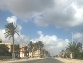 رياح وانخفاض فى درجات الحرارة بشمال سيناء فى أول أيام العيد