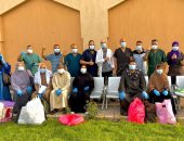 خروج 16 مصابا بفيروس كورونا بعد إتمام سفائهم من مستشفى عزل ملوى