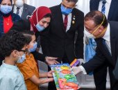 صور.. محافظ الإسكندرية يزور دور المسنين والأيتام للتهنئة بعيد الفطر