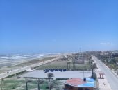 فيديو وصور.. خلو شواطئ مصيف بلطيم من المواطنين فى ثانى أيام العيد