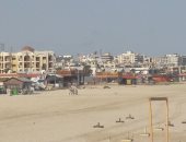 إغلاق شواطئ بورسعيد وبورفؤاد لليوم الثانى لمواجهة كورونا.. صور 
