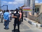 صور.. غلق مصيفى بلطيم ومطوبس وإزالة مخالفات البناء فى ثالث أيام عيد الفطر