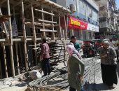 صور.. إيقاف بناء 4 عقارات مخالفة لشروط التراخيص غرب الإسكندرية