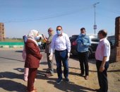 تحرير محاضر لـ9 محلات لمخالفتهم الحظر و12 محضر إشغال طريق ببلبيس فى الشرقية