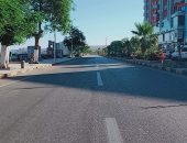 صور.. كورنيش وشوارع أسوان خالية من المارة بعد عيد الفطر