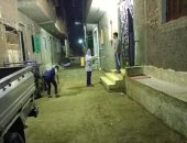 أهالى أوسيم بالجيزة يطهرون الشوارع ضد فيروس كورونا