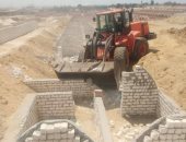 إزالة 30 مقبرة مخالفة على أملاك الدولة بأبو زعبل فى الخانكة.. صور
