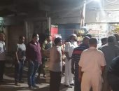 غلق 3 محلات وتحرير 7 محاضر إشغالات في حملة ليلية لحي ثان المحلة