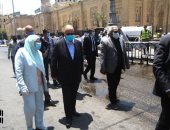 محافظ القاهرة يقود حملة تطهير وتعقيم بحى السيدة زينب