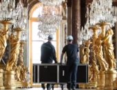 فيديو.. تحضيرات كبيرة لإعادة فتح قصر فرساى فى فرنسا أمام الزوار