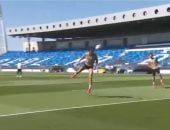 هاتريك بالرأس.. راموس يعود بقوة فى تدريبات ريال مدريد "فيديو وصور"