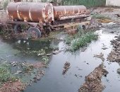 تراكم المياه داخل مجزر مدينة برج البرلس بكفر الشيخ والأهالى يطابون بتنظيفه