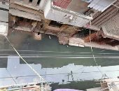 قارئ يشكو انتشار مياه الصرف الصحى بشارع شعلان المحلة الكبرى