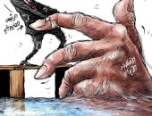 كاريكاتير صحيفة سعودية .. رئيس فنزويلا يحاول إنقاذ اقتصاد إيران من الغرق