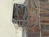 قارئ يشكو انقطاع خدمة التليفون الأرضى والإنترنت بسبب تهالك التوصيلات بفيصل