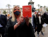 وقفة للمحامين بإيطاليا احتجاجا على تأجيل سماع المرافعات بالمحاكم