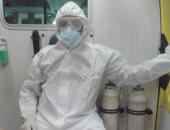 الجيش الأبيض.. "أحمد" مراقب بالحجر الصحى بمطار القاهرة فى مواجهة فيروس كورونا