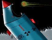 كاريكاتير صحيفة إماراتية.. لا شيء يقف أمام كورونا حتى الصواريخ 