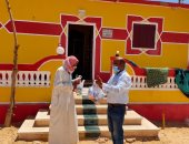 الصحة توزع مستلزمات وقائية وأدوية على المخالطين لحالات كورونا بواحة سيوة