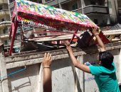 حملات مكثفة لإزالة الإشغالات والحواجز بأحياء شرق ووسط الإسكندرية