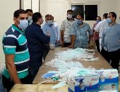 ضبط مصنع كمامات بدون تراخيص بقرية القراقرة بالشرقية 