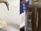 شاهد.. وعاء على شكل بجعة به سائل"مجهول" عمره 2000 سنة يحير العلماء فى الصين