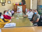 صور.. الزراعة: التزام قيادات الوزارة والعاملين والمتعاملين بإجراءات الوقاية من كورونا