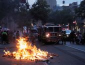 استمرار شغب مقتل جورج فلويد فى أمريكا ومحتجون يقتحمون مبنى حكم ولاية أوهايو