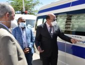 محافظ أسوان: 16 سيارة مخصصة لدفن المتوفين بفيروس كورونا .. صور