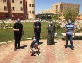 محافظ بنى سويف يعلن تعافى 92 حالة بعزل المدينة الجامعية منذ افتتاحه