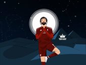 "جمعة" يشارك صحافة المواطن بلوحات وبورتريهات ديجيتال والبداية مع صلاح