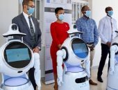 5  أنواع من الروبوتات تواجه أزمة تداعيات فيروس كورونا.. الكلب الأصفر في سنغافورة.. ذات العجلات الستة ببريطانيا.. روبوتات دنماركية في بلاد التنين.. خمسة "أبطال" في رواندا.. روبوت حفل التخرج