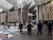 مواجهة كورونا..المتحف الكبير يمنع المصافحة والإلتزام بالإجراءات الاحترازية