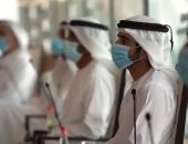 ولى عهد دبى يعقد اجتماع المجلس التنفيذى للإمارة بالمطار: سنهزم المستحيل