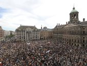 بعد أمريكا وكندا.. مظاهرات حاشدة فى هولندا ضد مقتل جورج فلويد