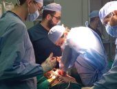 إنقاذ مصاب بطلق نارى بعد استقباله بمستشفى الطوارئ الجامعى بالمنصورة 