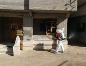 صور.. استمرار أعمال رش وتطهير الشوارع والمنشآت بمدن ومراكز البحيرة