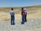 إعادة تأهيل طريق رأس النقب ودراسة إنشاء سد الطيبة بوسط سيناء 